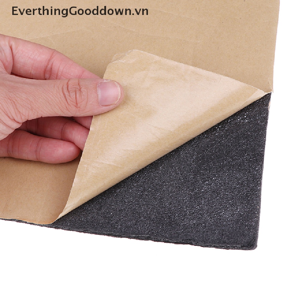 1 Miếng Xốp Cotton Cách Âm 30 * 50cm Tự Dính Chống Ồn Cho Xe Hơi
