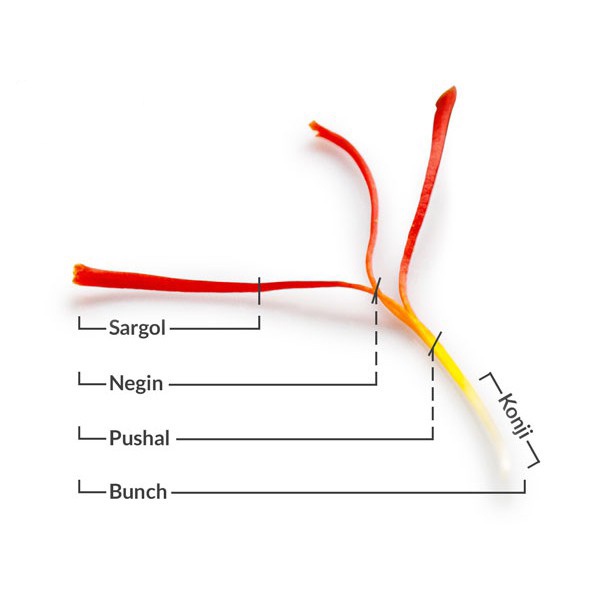 Nhụy Hoa Nghệ Tây SAFFRON BAHRAMAN 1Gram Loại 1 Super negin Giúp Ngủ ngon, Đẹp Da [Date 10/2023]