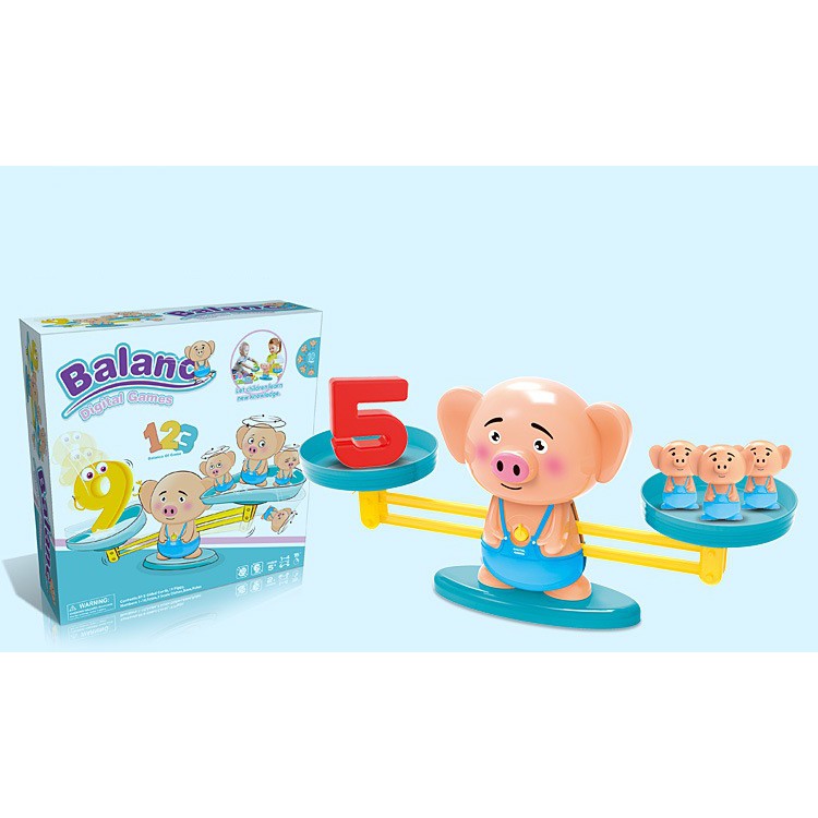 Bộ Đồ Chơi Khỉ Toán Học Cân Bằng Thông Minh Monkey Balance Cho Bé Học Số Đếm