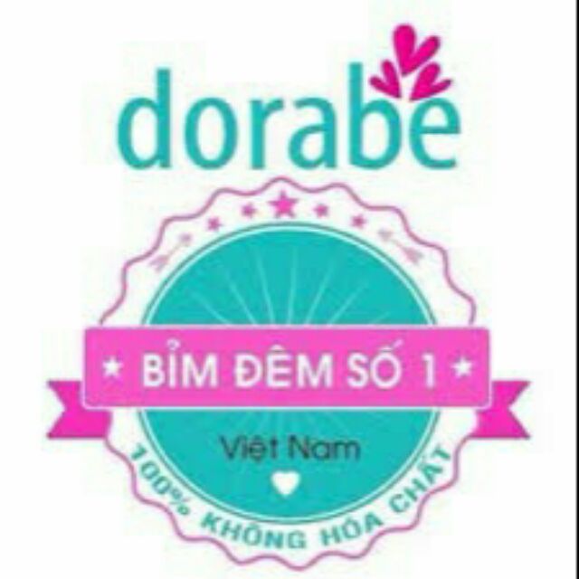 Bỉm vải dorabe size L cho bé 12-24kg