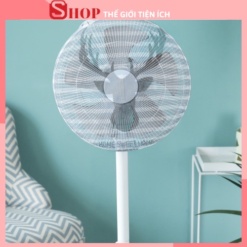 LƯỚI BỌC QUẠT CỠ LỚN NHIỀU HÌNH NGỘ NGHĨNH AN TOÀN CHO TRẺ 88193 SHOP THẾ GIỚI TIỆN ÍCH