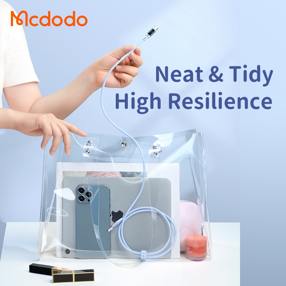 Dây cáp sạc nhanh MCDODO CA-192 193 194 36W/66W/100W type C/ L