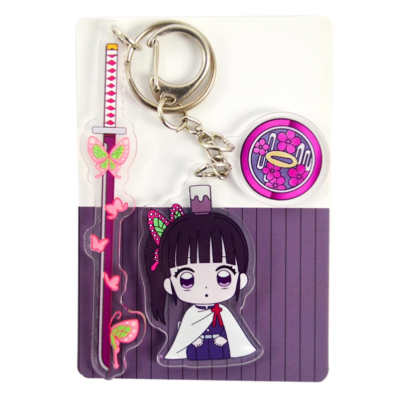 Tmdbyx Móc Khóa Nhựa Acrylic Hình Thanh Kiếm Kimetsu No Yaiba
