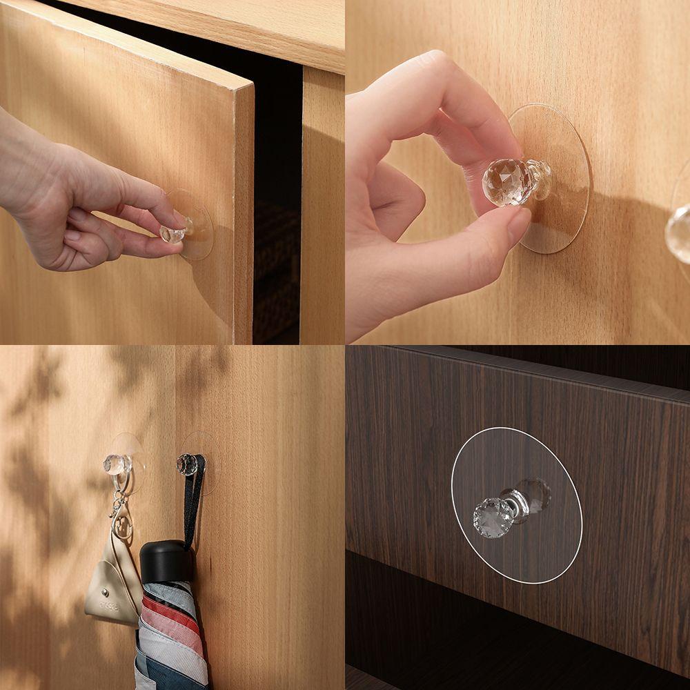 Bộ 4 Tay Nắm Cửa Tủ Lạnh / Đồ Nội Thất Đa Năng