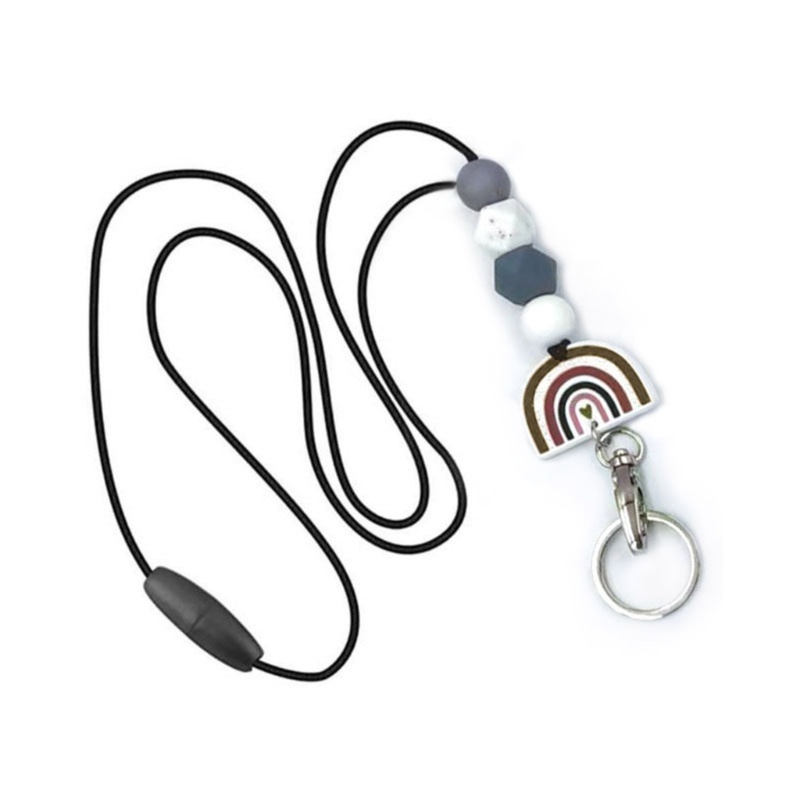 Dây Xỏ Hạt Silicone Dùng Làm Móc Khóa Trang Trí DIY