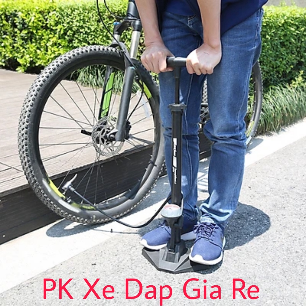 Bơm Sahoo Chính Hãng, Bơm Xe Đạp Sahoo Có Đồng Hồ Đo Áp Suất