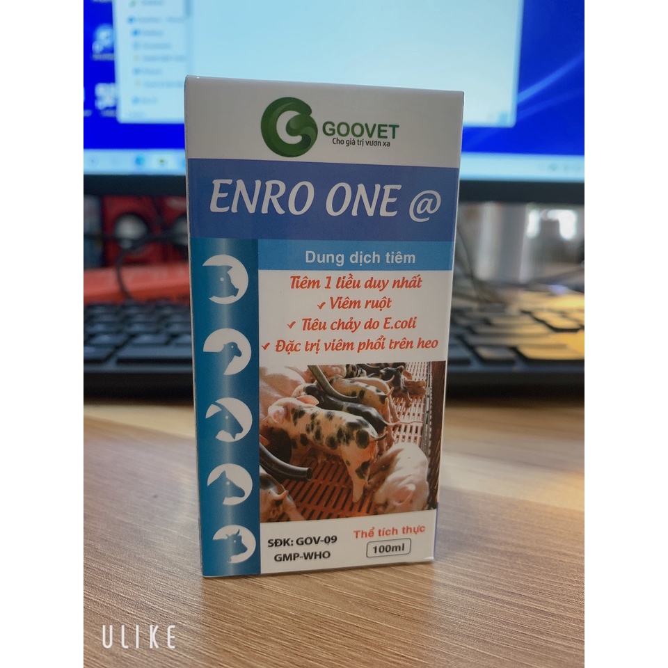 ENRO ONE @ 20ml  Tiêu Chẩy, Bỏ Ăn, Phân Bùn, Phân Vàng