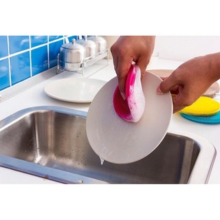 Miếng rửa chén dĩa bằng silicon