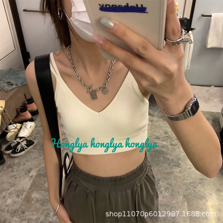 Cháy phố cùng Áo Bra cách điệu kèm mút cho bạn nữ năng động