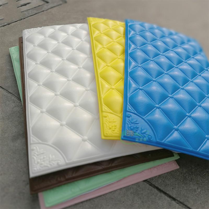 Miếng Dán Tường Giả Da 3d 60x30cm
