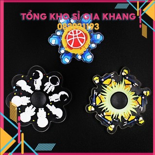 sp544 Con Quay Đồ Chơi Fidget Spinner Hình Naruto Among Us Giúp Giảm Stress