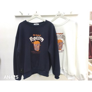 Áo nỉ nữ long sleeve t-shirts dài tay - an425