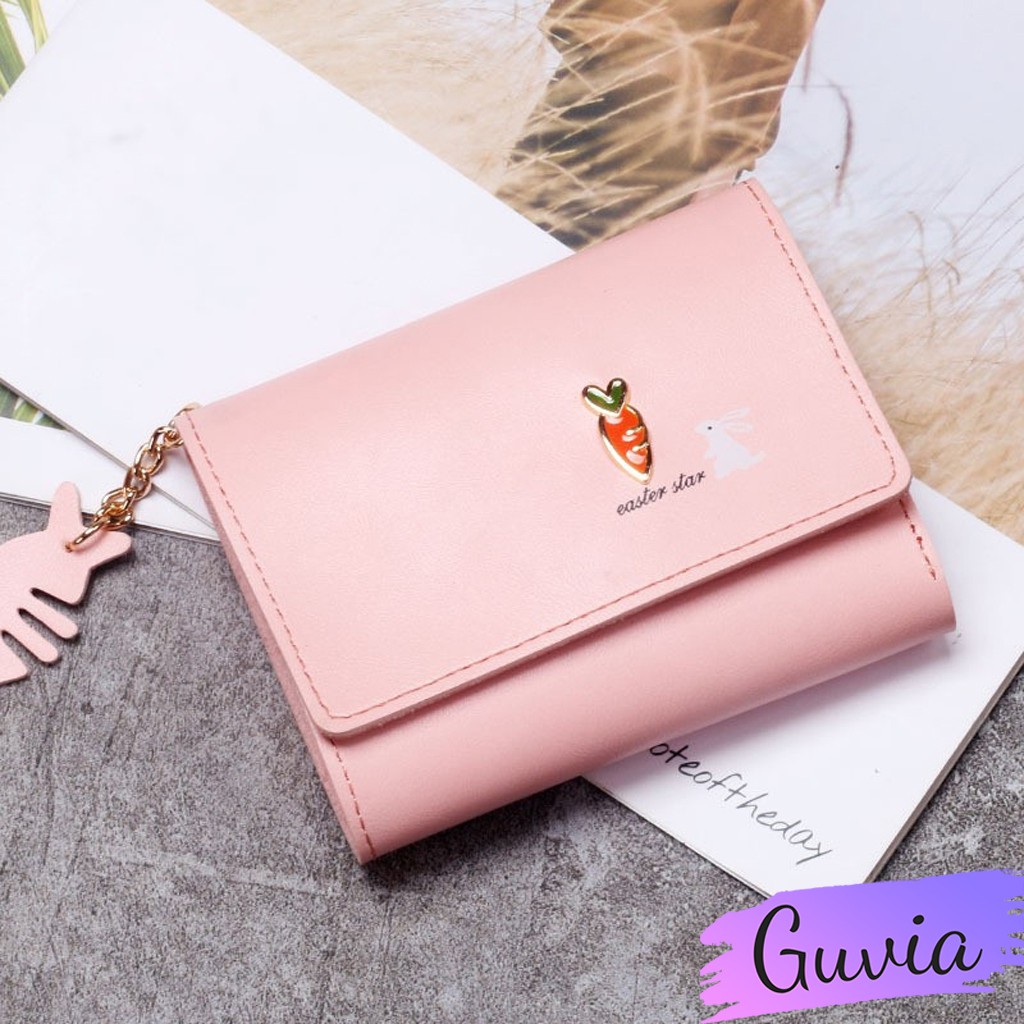 [Mã WAMT2405 giảm 10K đơn 0K] Ví mini đựng thẻ đựng tiền cao cấp GT72 Ví nữ thỏ và cà rốt đẹp | BigBuy360 - bigbuy360.vn