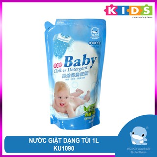 Nước giặt quần áo em bé dạng túi 1l ku1090