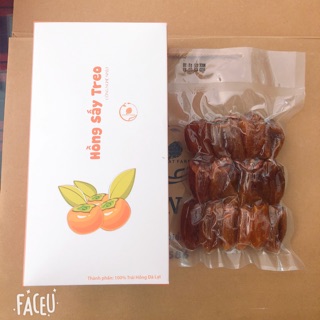 HỒNG SẤY TREO CÔNG NGHỆ NHẬT 500g KÈM HỘP GIẤY