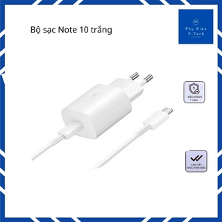 Bộ sạc nhanh samsung 25w chính hãng note 10 note 20 a71, a70, a80, a90, s20, s20+, s20 ultra
