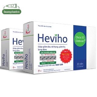 Viên uống Heviho - Hỗ trợ điều trị viêm đường hô hấp cấp và mãn tính