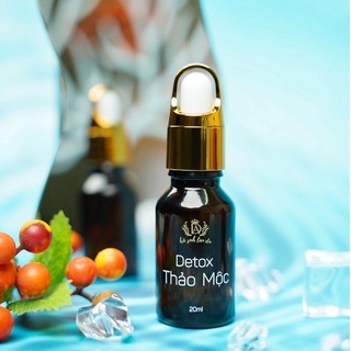 Detox thảo mộc Dr. Ánh giảm thâm, sạch mụn ẩn, kiềm dầu 20ml