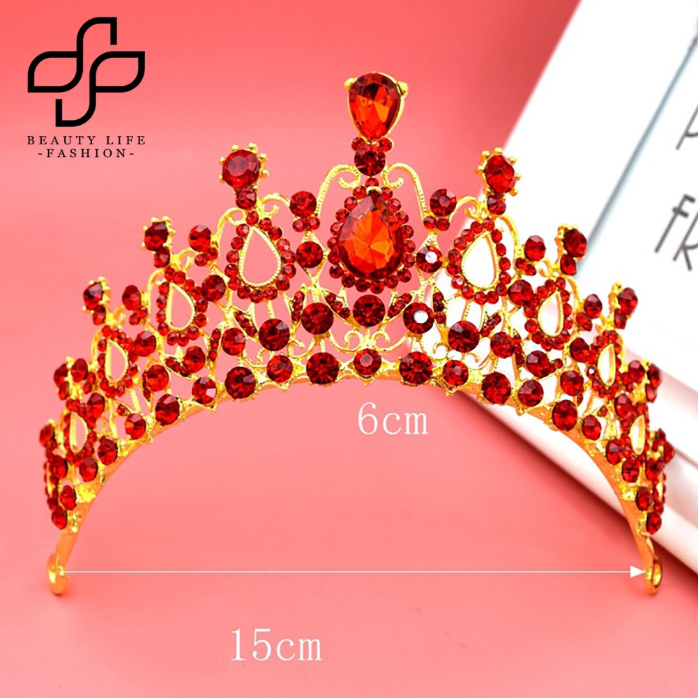 Vương miện cài tóc phong cách retro