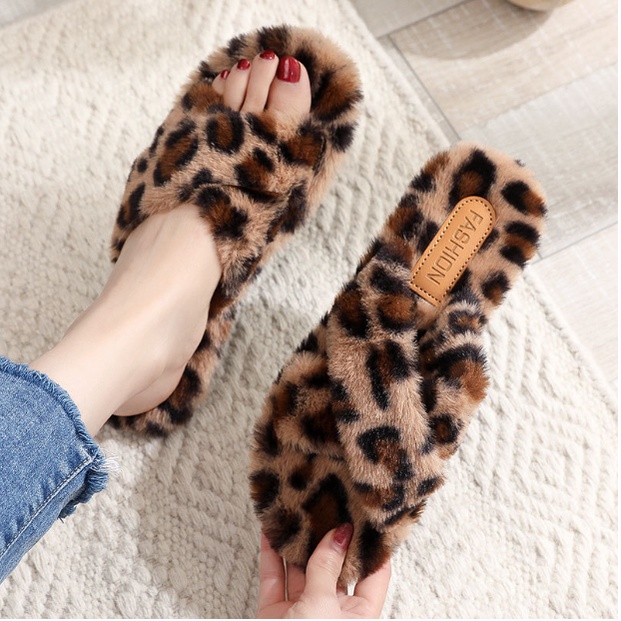 Dép Lông Quai Chéo Thời Trang Kiểu Hotgirl - D69