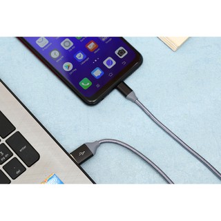 Cáp sạc micro 1m evalu LTM - 01 đen