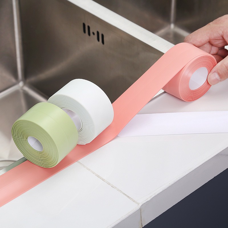 Băng keo dán chậu rửa bát chống thấm nướ, dán bồn rửa chén chống thấm nước