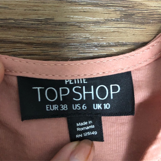 Áo lụa Topshop hồng new