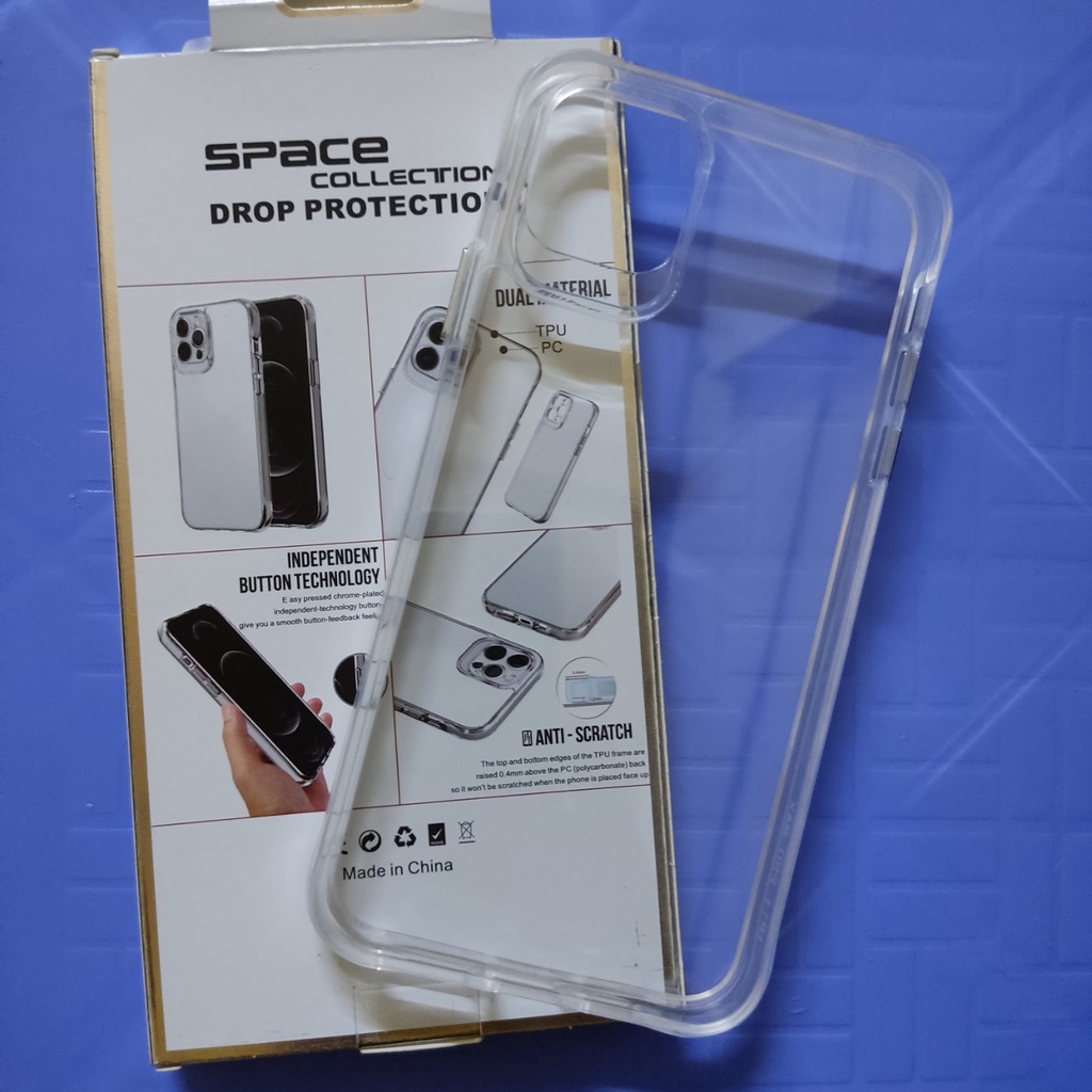 Ốp lưng SPACE bảo vệ cam  trong  suốt  cho iPhone 7P /X /XSMAX / IP11/ 11promax