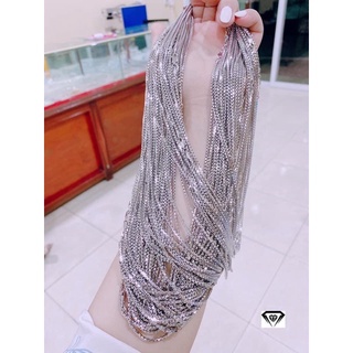 Dây chuyền nam bạc cao cấp xi kim