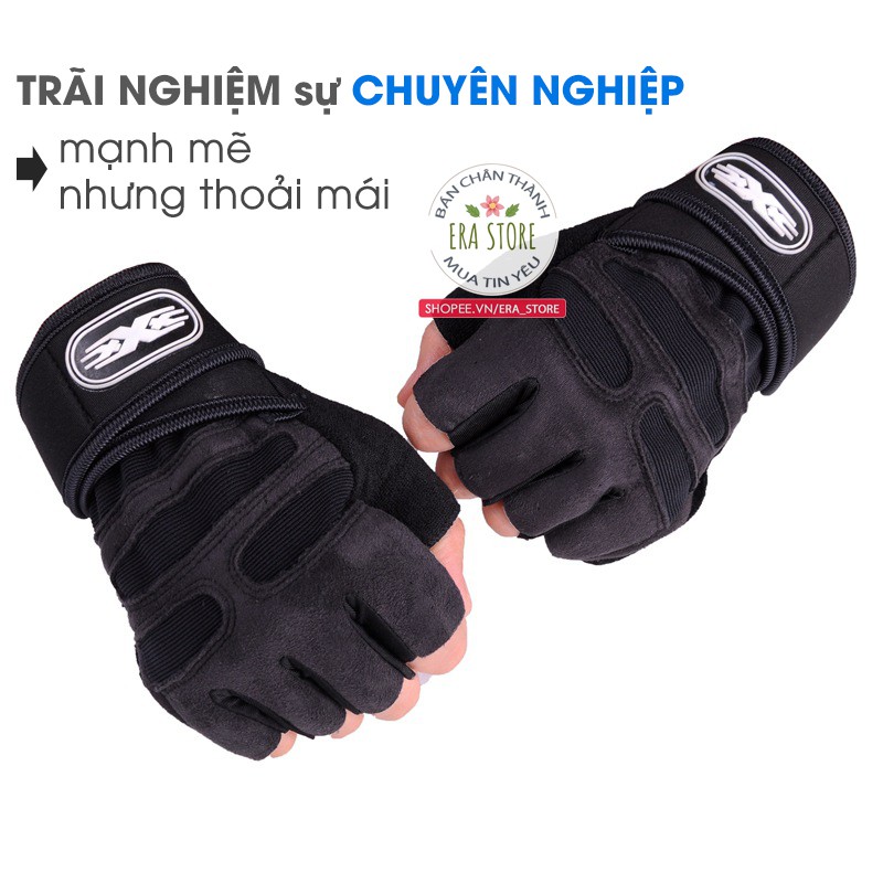 Găng Tay Tập Gym Tập Thể Thao Đa Năng Loại Chuyên Nghiệp Chuyên Cho Thể Hình MMA Boxing