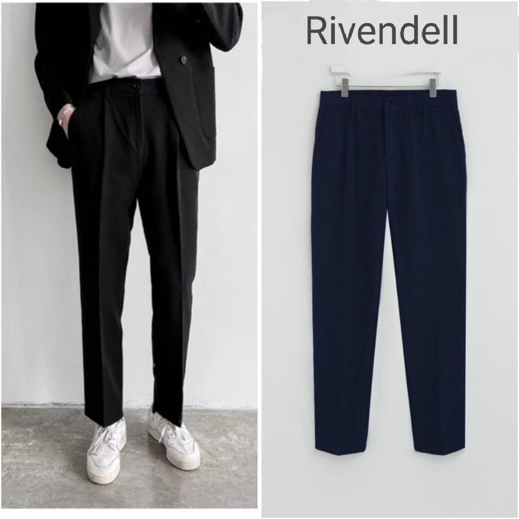 Quần Baggy Nam Rivendell Ống Rộng Vải Vitex Hàn Cao Cấp