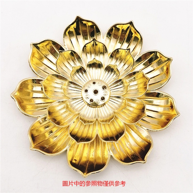 Đế Đốt Trầm Hương Bằng Kim Loại Hình Hoa Sen Phong Cách Giáng Sinh Sáng Tạo