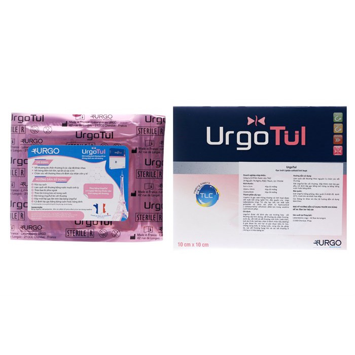 UrgoTul 10x10 cm băng vết thương