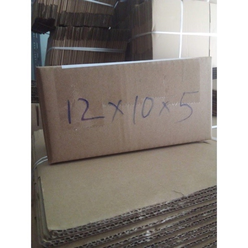 Hộp carton gói hàng 12x10x5