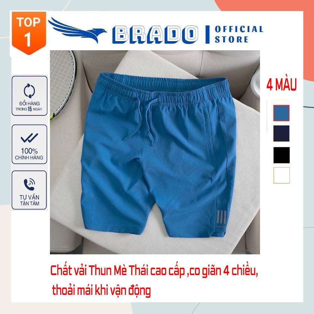 Quần short nam, quần đùi mặc ở nhà đi chơi ,tập gym ,chơi thể thao COOPURE chất vải thun Thái 4 màu cao cấp