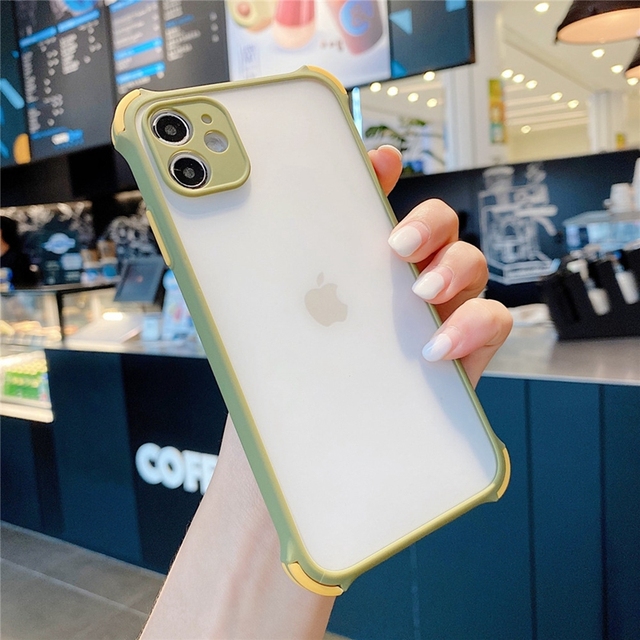 iPhone X Xr Xs Max 8 7 6 6s Plus SE Chống va đập Mờ mờ Nắp đậy bằng silicon mềm Tpu