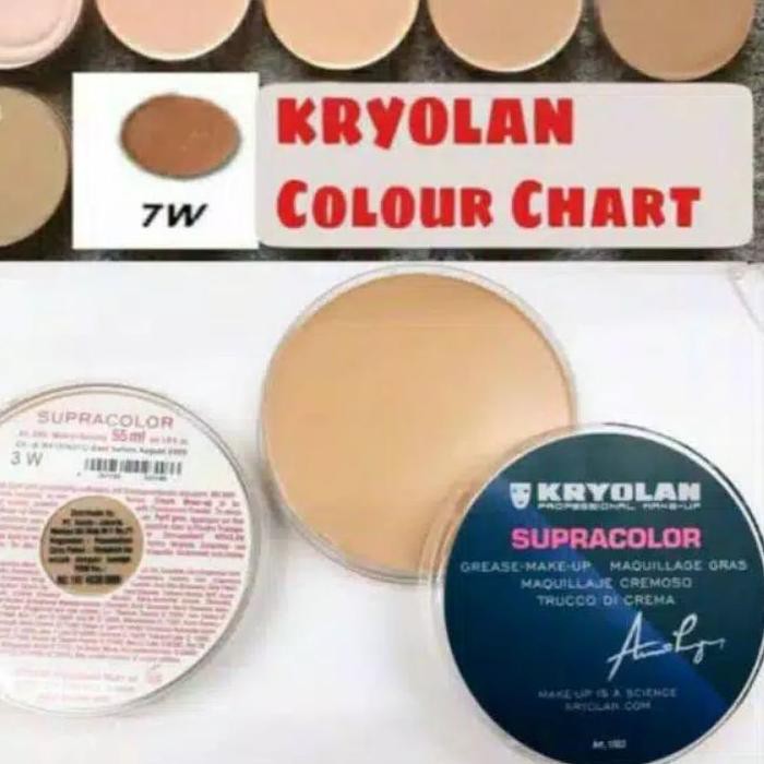 (hàng Mới Về) Kem Nền Kryolan 55ml Chất Lượng Cao