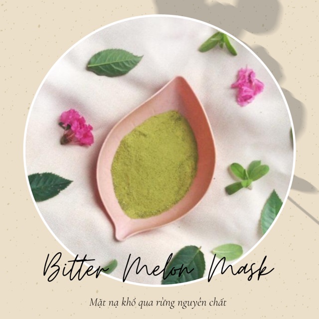 [Mã SKAMLTSM9 giảm 10% đơn 99K] BITTER MELON MASK - MẶT NẠ KHỔ QUA RỪNG HANDMADE