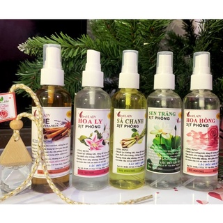 XỊT THƠM PHÒNG  BestLADY 100ml : Hương Sả chanh, Quế, Hoa Hồng, Hoa Ly, Coco chanel, Laevenser, Ngọc lan tây..