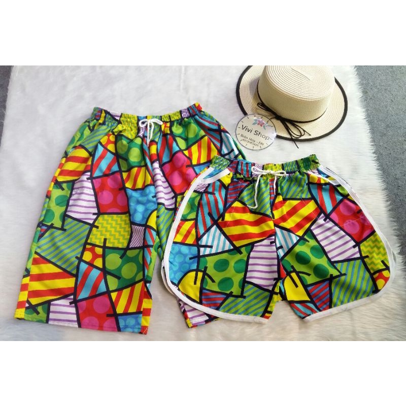 Quần Đôi Đi Biển, Đồ Đôi Đi Biển Nam Nữ, Cặp Quần Họa Tiết (Kèm Ảnh Thật) | BigBuy360 - bigbuy360.vn