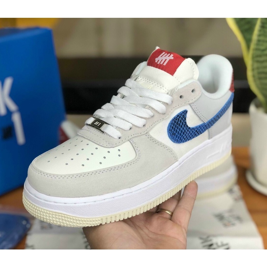 Giày Air Force 1 Dunk Low SP - Giày Thể Thao AF1 SP Undefeated 5 on it dunk Vải Xám Nâu Mới Nhẩt 2022 hàng FullBox