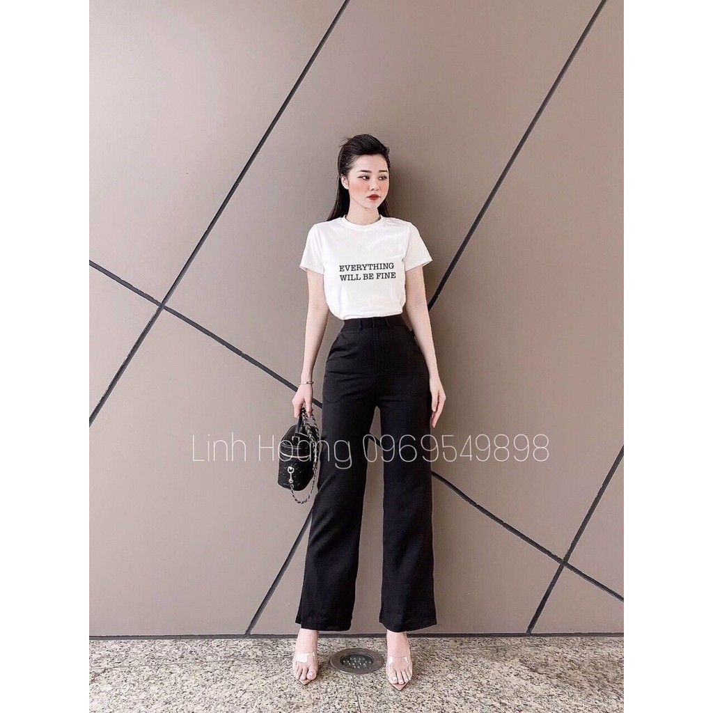 Sét áo thun + quần kate. Có 1 màu. Kèm hình chụp thật 100%. Size dưới 54kg vừa. Đơn giản mà đẹp nha mấy chế