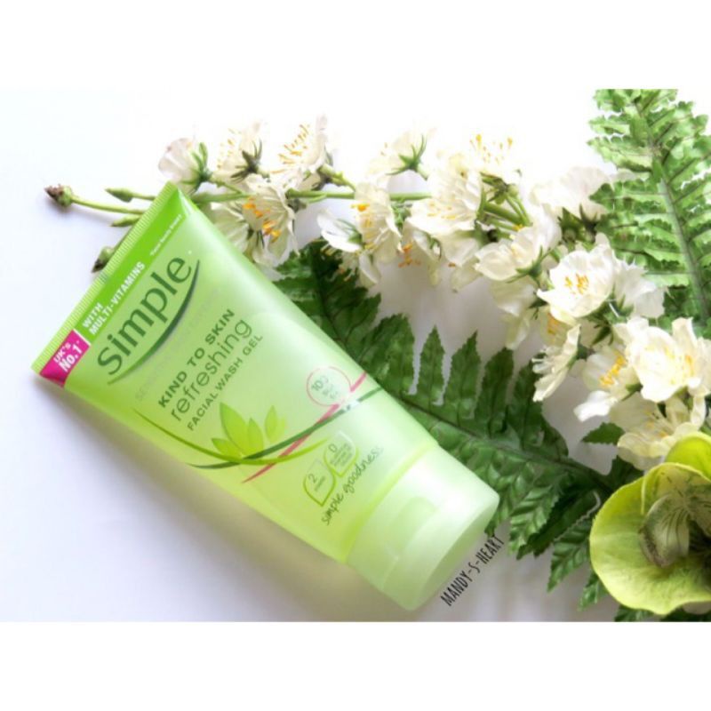 Sửa rửa mặt dạng gel simple