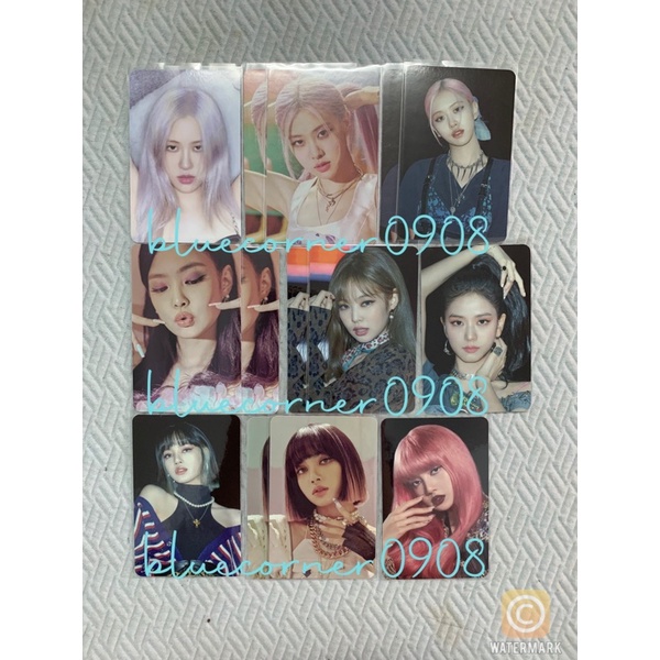 [OFFICIAL] Ảnh Jisoo Jennie Rosé Lisa card BLACKPINK 4+1 PHOTOBOOK