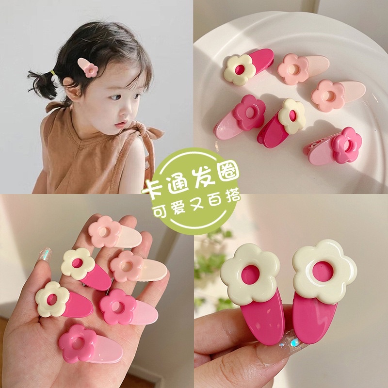 Bím tóc  xinh sắn hình bông hoa cho bé hàng quảng châu