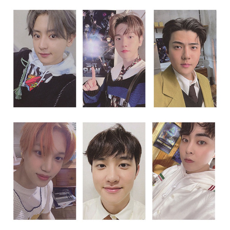 Bộ thẻ ảnh thành viên nhóm EXO làm quà tặng cho fan
