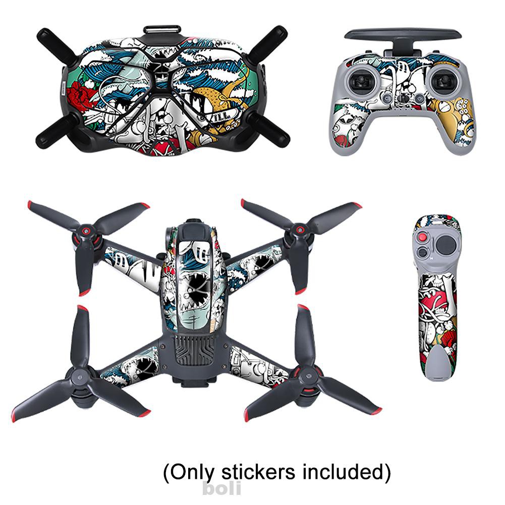 Sticker Dán Máy Bay Điều Khiển Từ Xa Dji Fpv