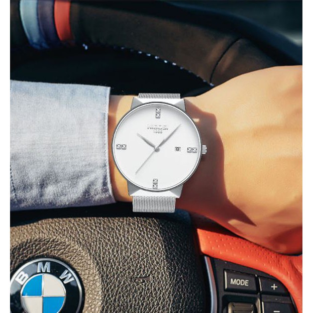 [HÀNG CHÍNH HÃNG] Đồng Hồ Nam NIBOSI 2323 Chính Hãng Dây Thép Mành Cao Cấp Nhiều Màu | BigBuy360 - bigbuy360.vn