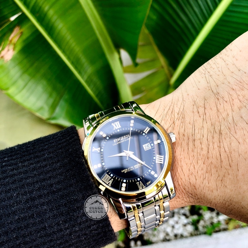 Đồng Hồ Nam Dây Kim Loại FNGEEN 2081 Lịch Ngày Chống Nước | BigBuy360 - bigbuy360.vn