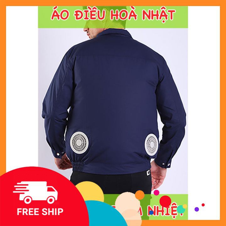 Áo điều hòa quạt gió Nhật Bản 🔥FREESHIP🔥 tạo cảm giác thoải mái, dễ chịu với thời tiết nhiệt độ cao | BigBuy360 - bigbuy360.vn